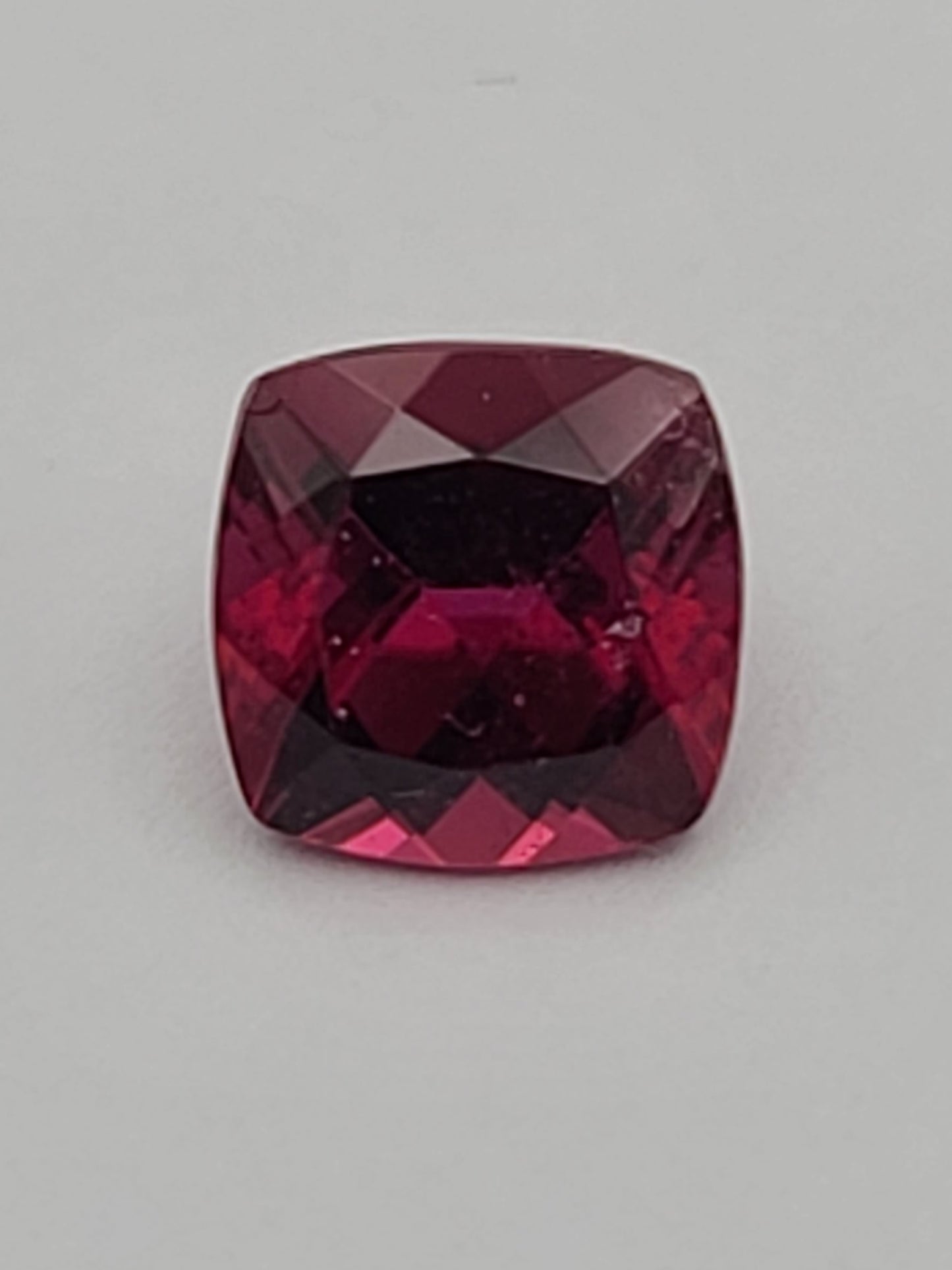2.49ct ETW Rubellite Tourmaline - Cushion Cut
