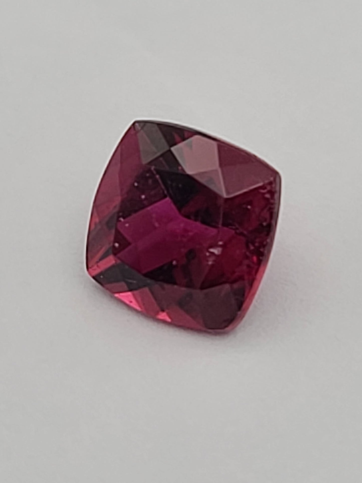 2.49ct ETW Rubellite Tourmaline - Cushion Cut