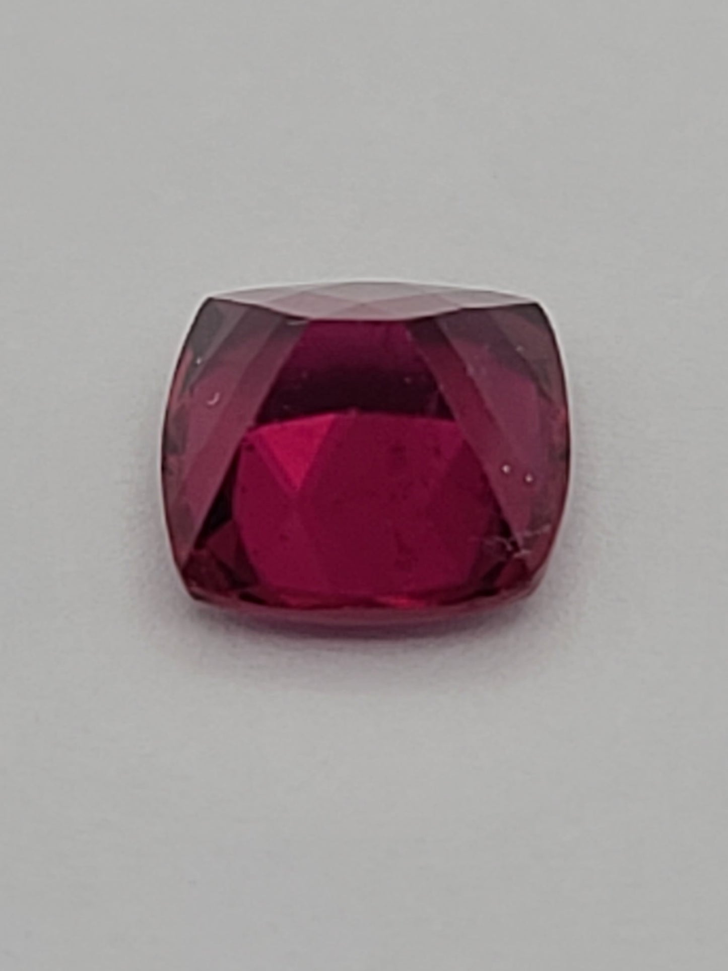 2.49ct ETW Rubellite Tourmaline - Cushion Cut