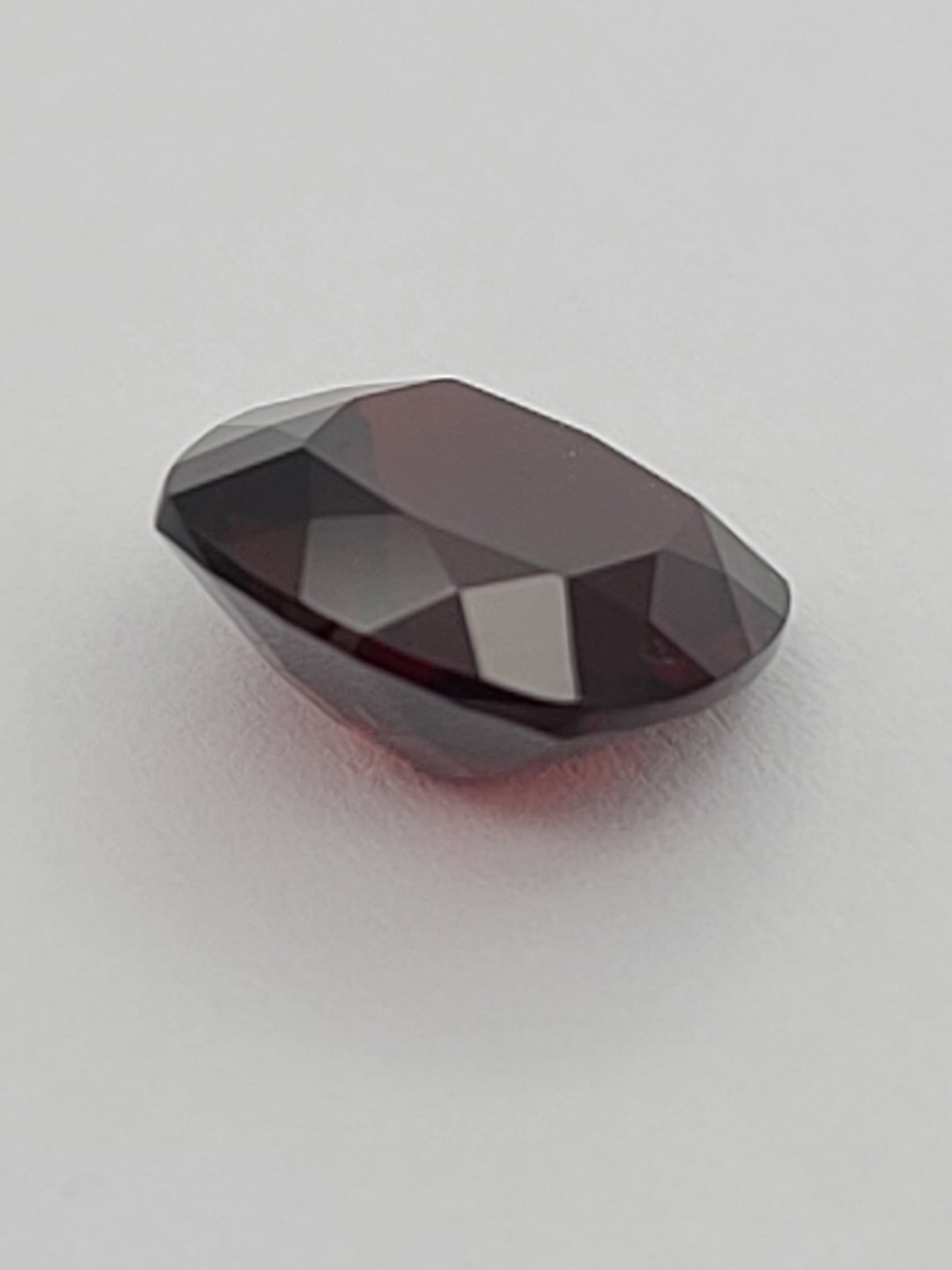 6.4ct ETW Natural Red Pyrope-Almandine Garnet Gemstone – Cushion Cut