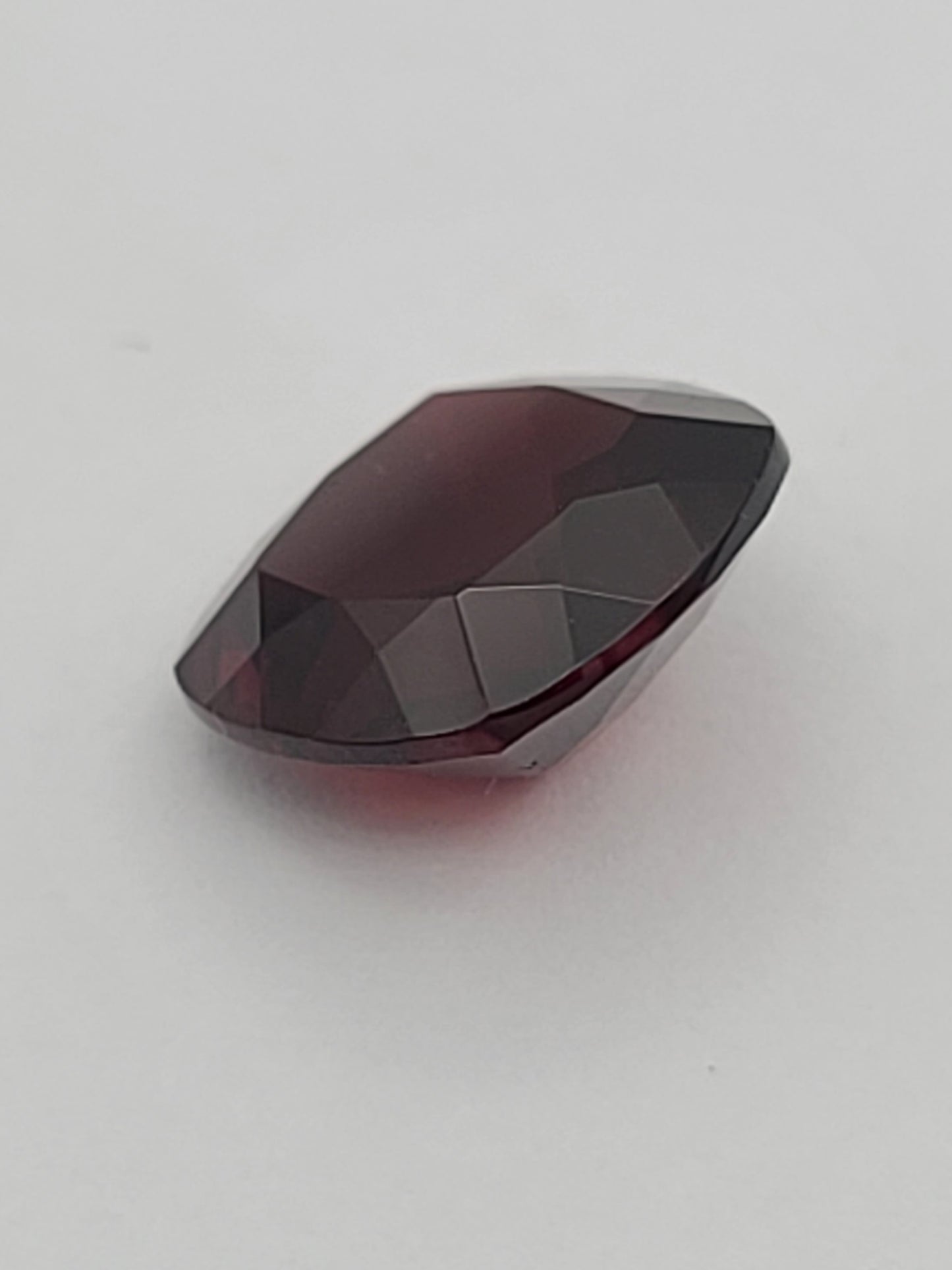 6.4ct ETW Natural Red Pyrope-Almandine Garnet Gemstone – Cushion Cut
