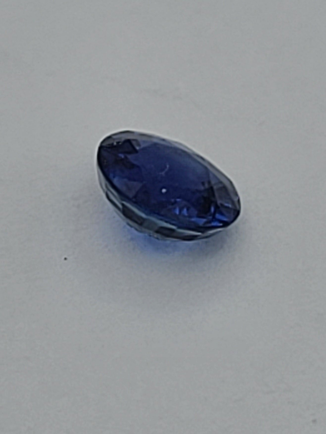 .58ct ETW Blue Sapphire Gemstone - Round Cut