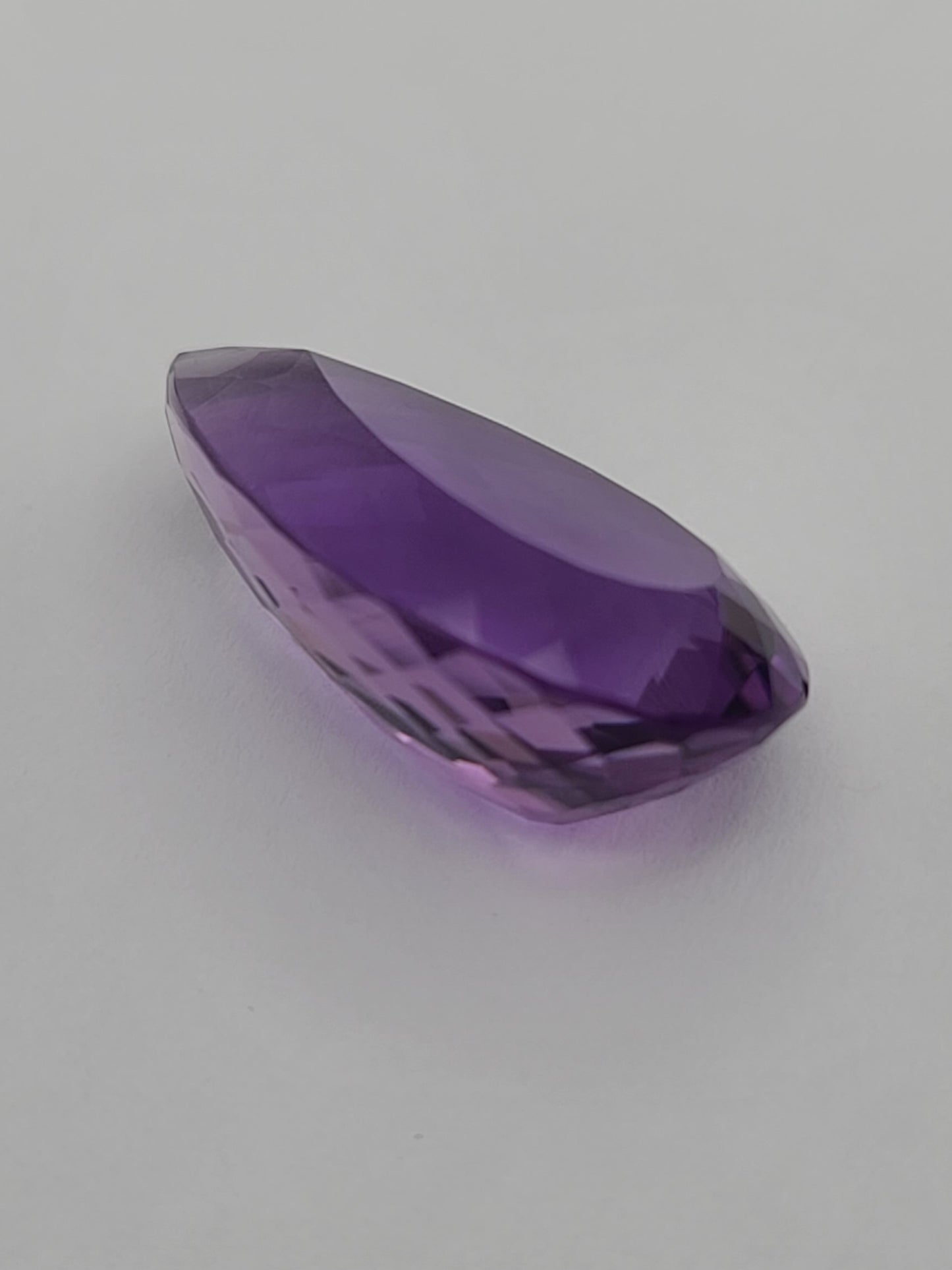 29.49ct ETW Natural Amethyst Gemstone – Pear Cut