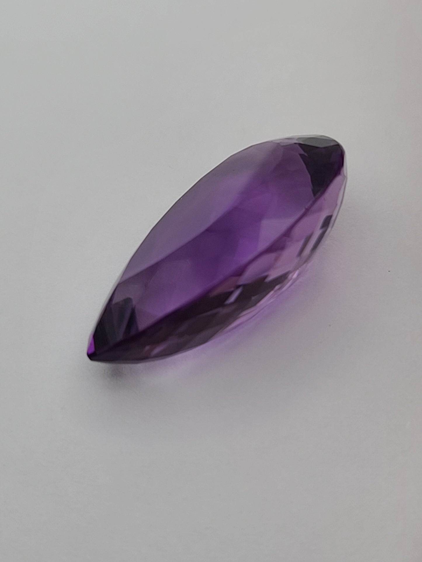 29.49ct ETW Natural Amethyst Gemstone – Pear Cut