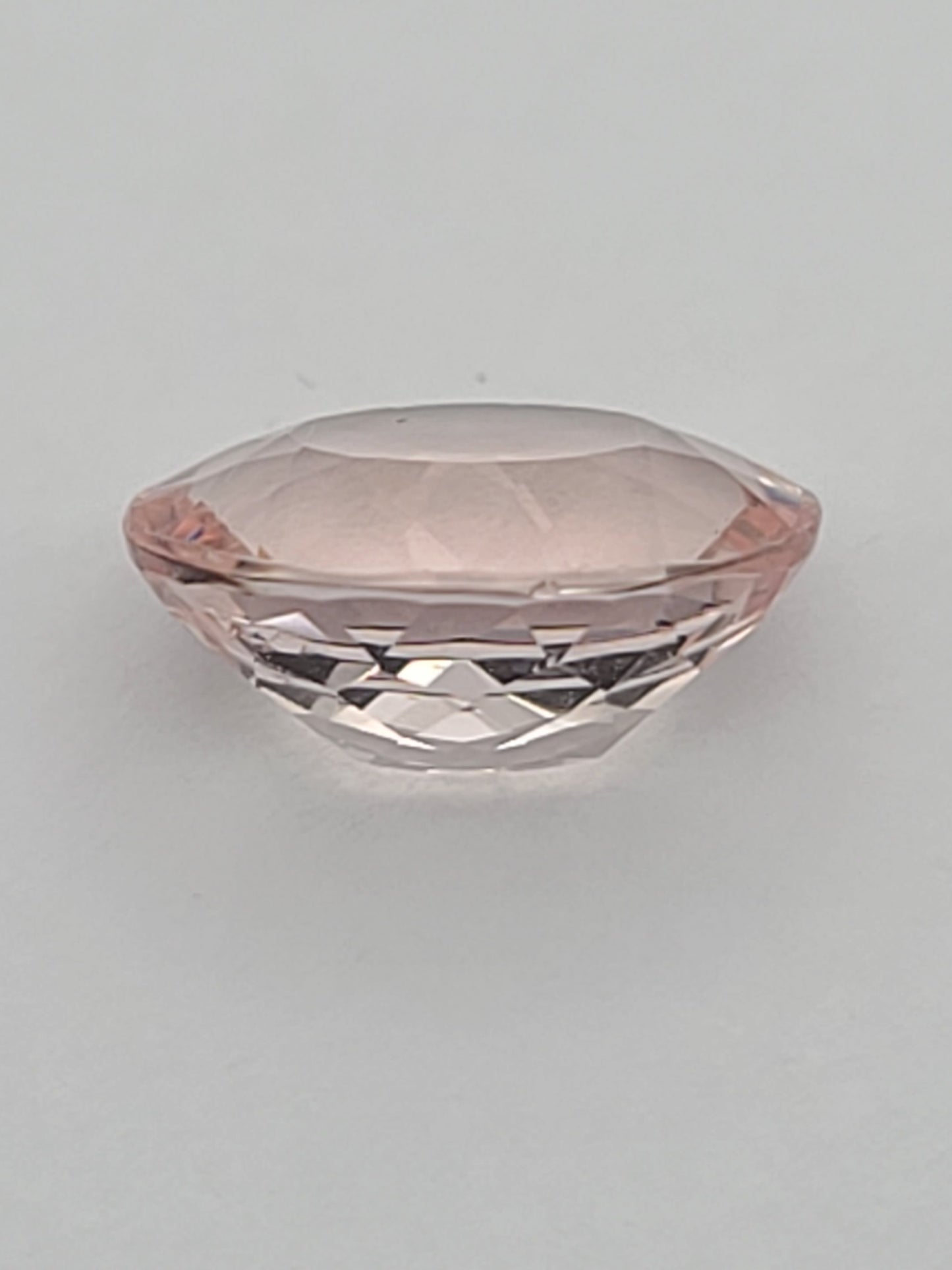 4.49ct ETW Morganite Gemstone - Oval Cut