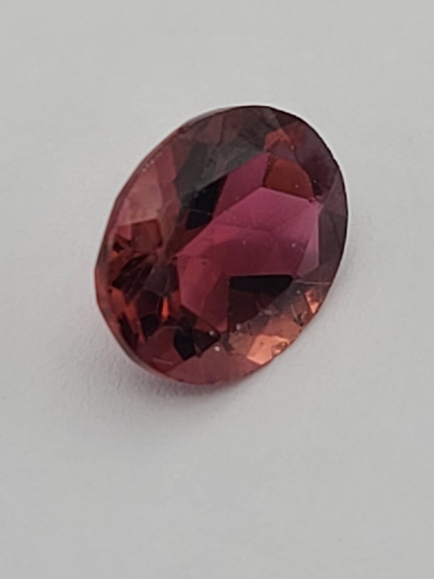 3.37ct ETW Natural Pink Tourmaline Gemstone – Oval Cut