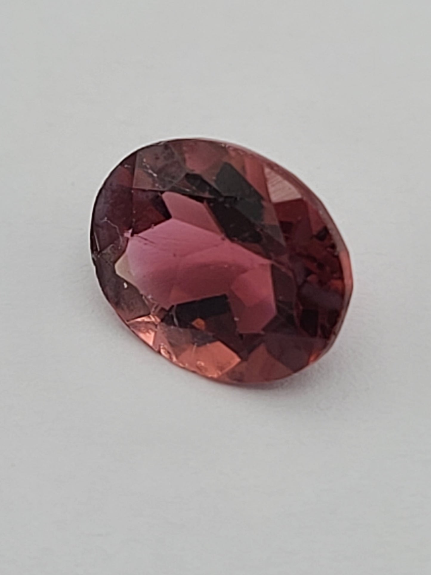 3.37ct ETW Natural Pink Tourmaline Gemstone – Oval Cut