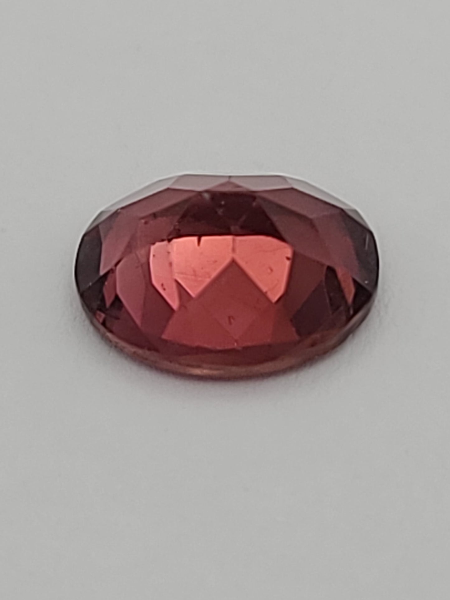 3.37ct ETW Natural Pink Tourmaline Gemstone – Oval Cut