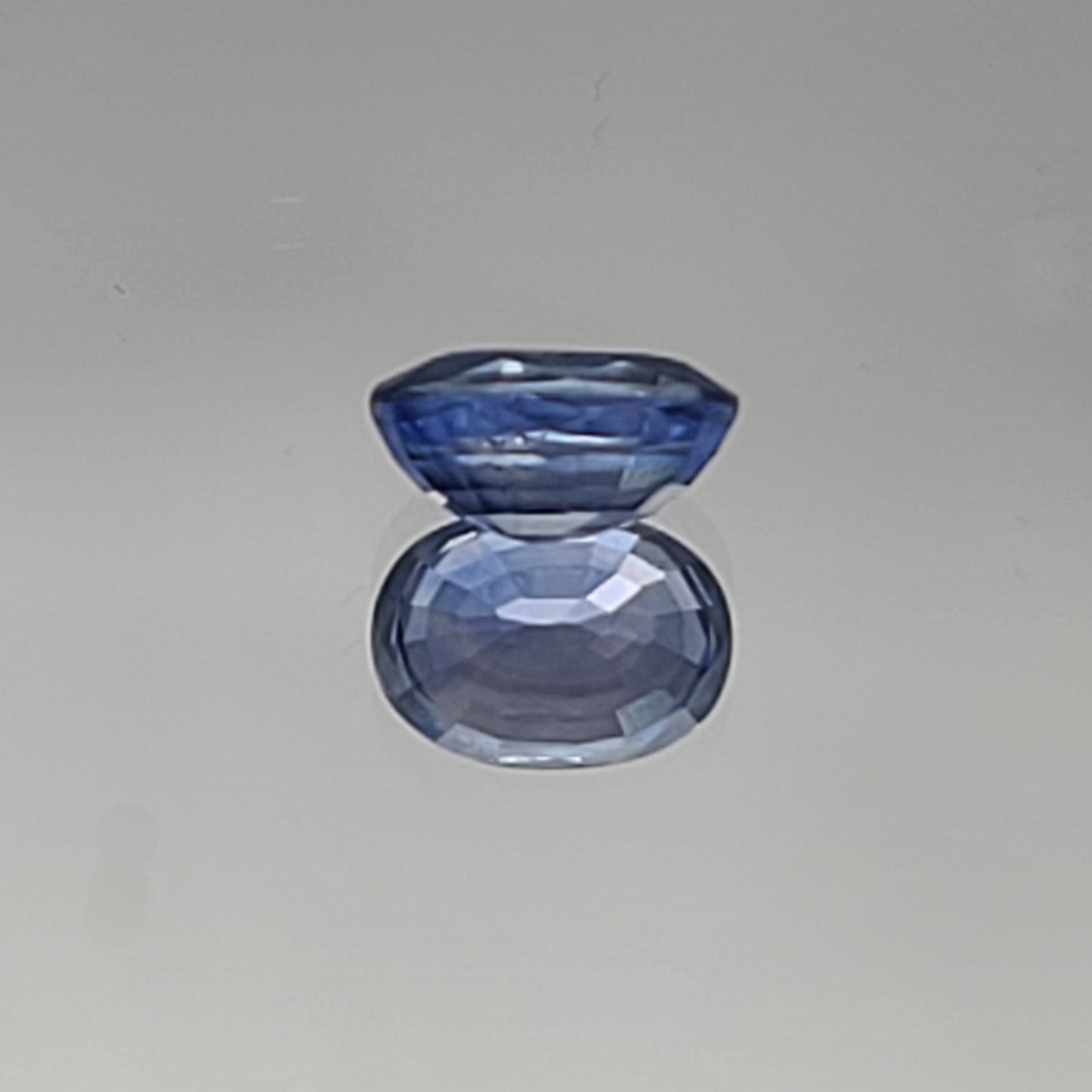 1.35ct ETW Earth-Mined Blue Sapphire – Oval Cut - GIA Gemological Report