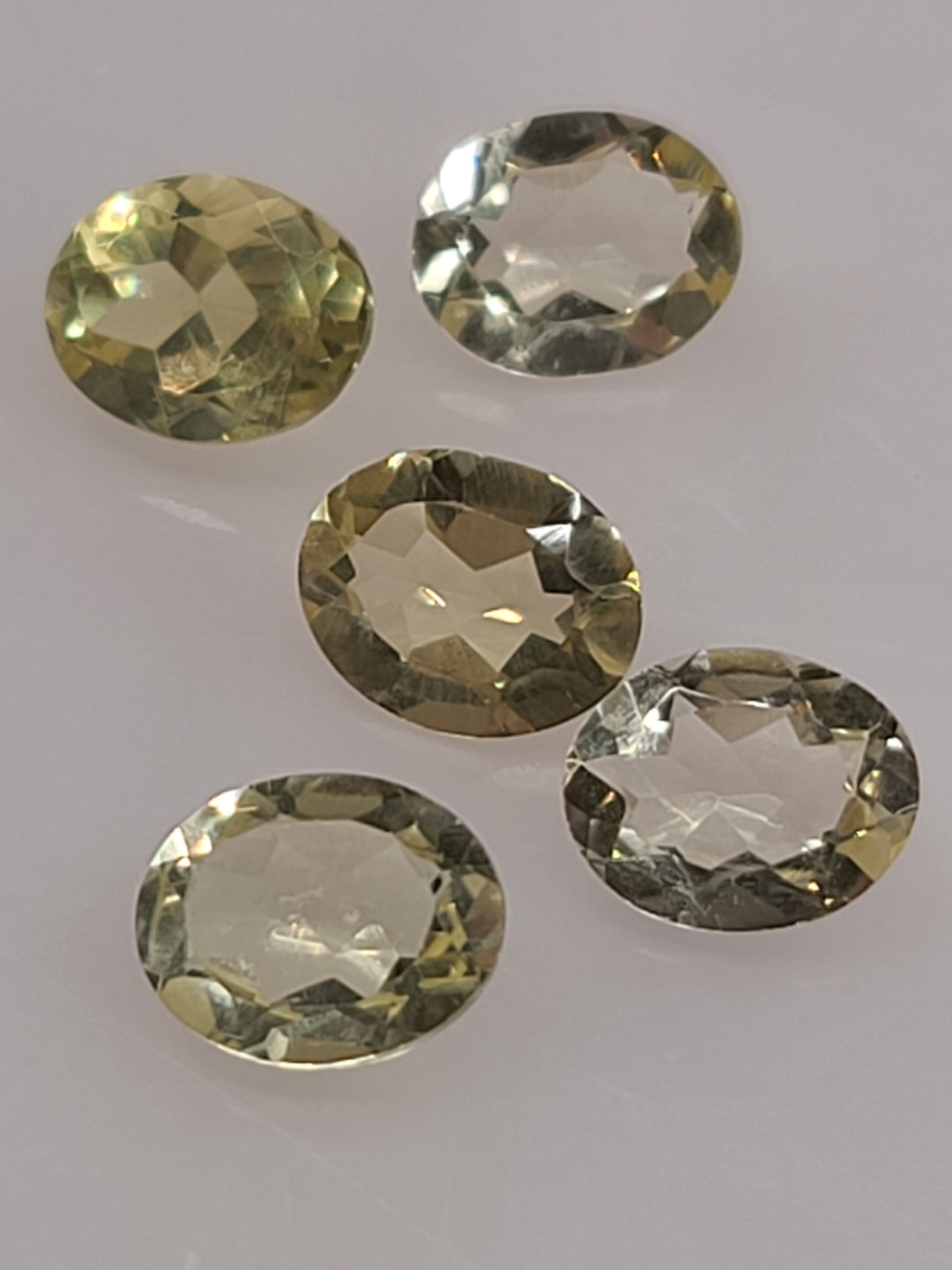 100ct Lot of Earth Mined Lemon Quartz Gemstones - B Grade