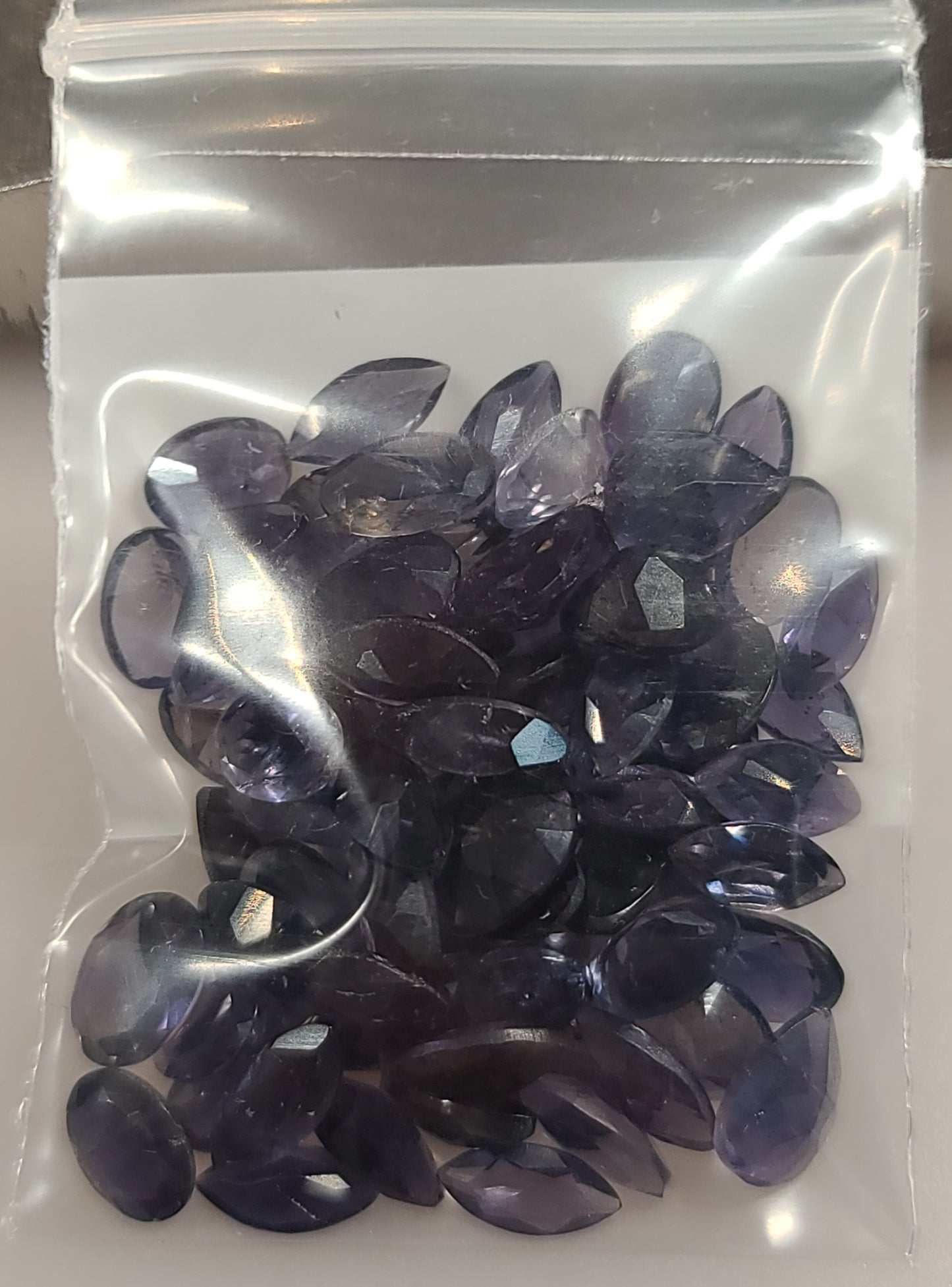 50ct Lot of Earth Mined Iolite Gemstones