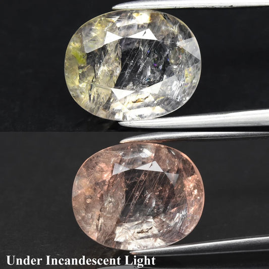 4.30ct ETW Color Change Sapphire - Unheated - Oval Cut