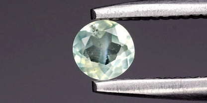 0.14ct ETW Green Alexandrite Gemstone – Round Cut - Russia