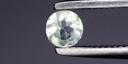 0.17ct ETW Alexandrite Gemstone - Russia - Round Cut