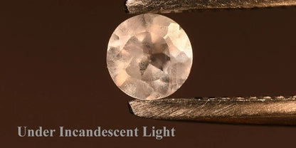 0.17ct ETW Alexandrite Gemstone - Russia - Round Cut