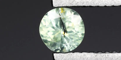 0.17ct ETW Green Alexandrite Gemstone – Round Cut - Russia