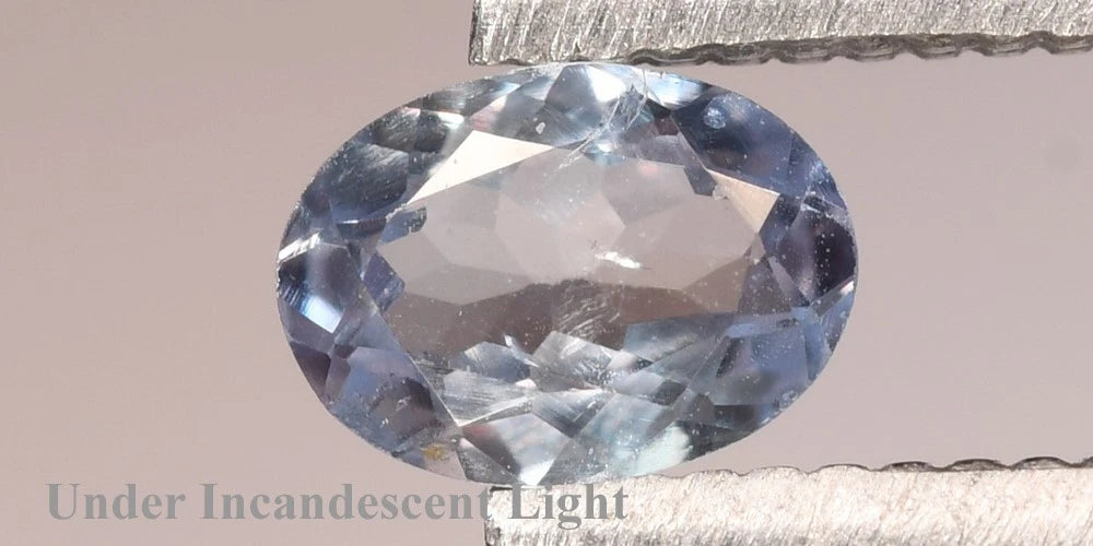 0.21ct ETW Green Alexandrite Gemstone – Oval Cut