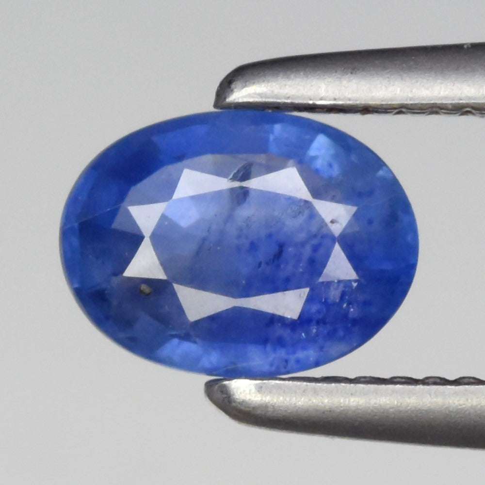 0.51ct ETW Blue Ceylon Sapphire Gemstone – Oval Cut