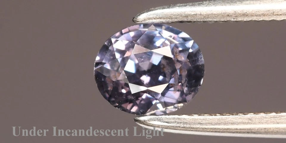 0.59ct ETW Earth-Mined Color Change Sapphire – Oval Cut, Unheated