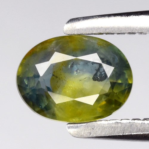 0.50ct ETW Earth-Mined Blue Green Sapphire – Oval Cut, Unheated