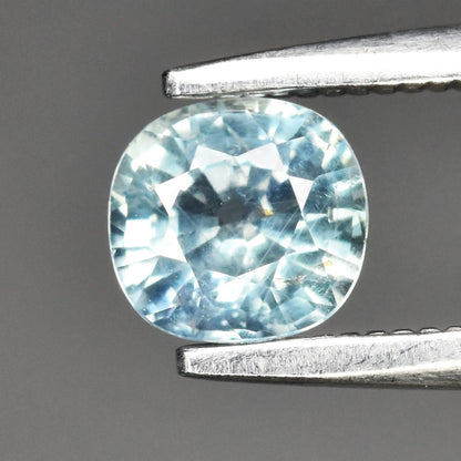 0.60ct ETW Greenish Blue Sapphire – Cushion Cut