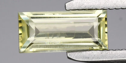 0.61ct ETW Color Change Diaspore Gemstone – Baguette Cut