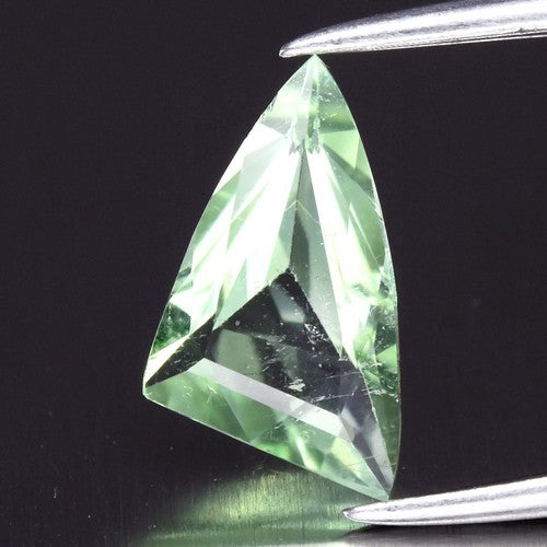 0.76ct ETW Earth-Mined Green Paraiba Tourmaline - AIG Cert - Fancy Cut, Unheated