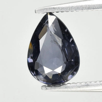 0.82ct ETW Bluish Purple Spinel Gemstone – Pear Cut - DISCOUNTED