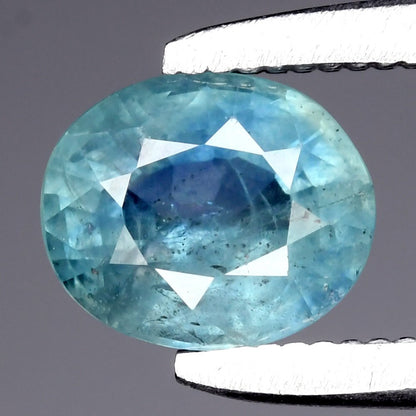 0.93 ct ETW Blue Green Sapphire – Oval Cut