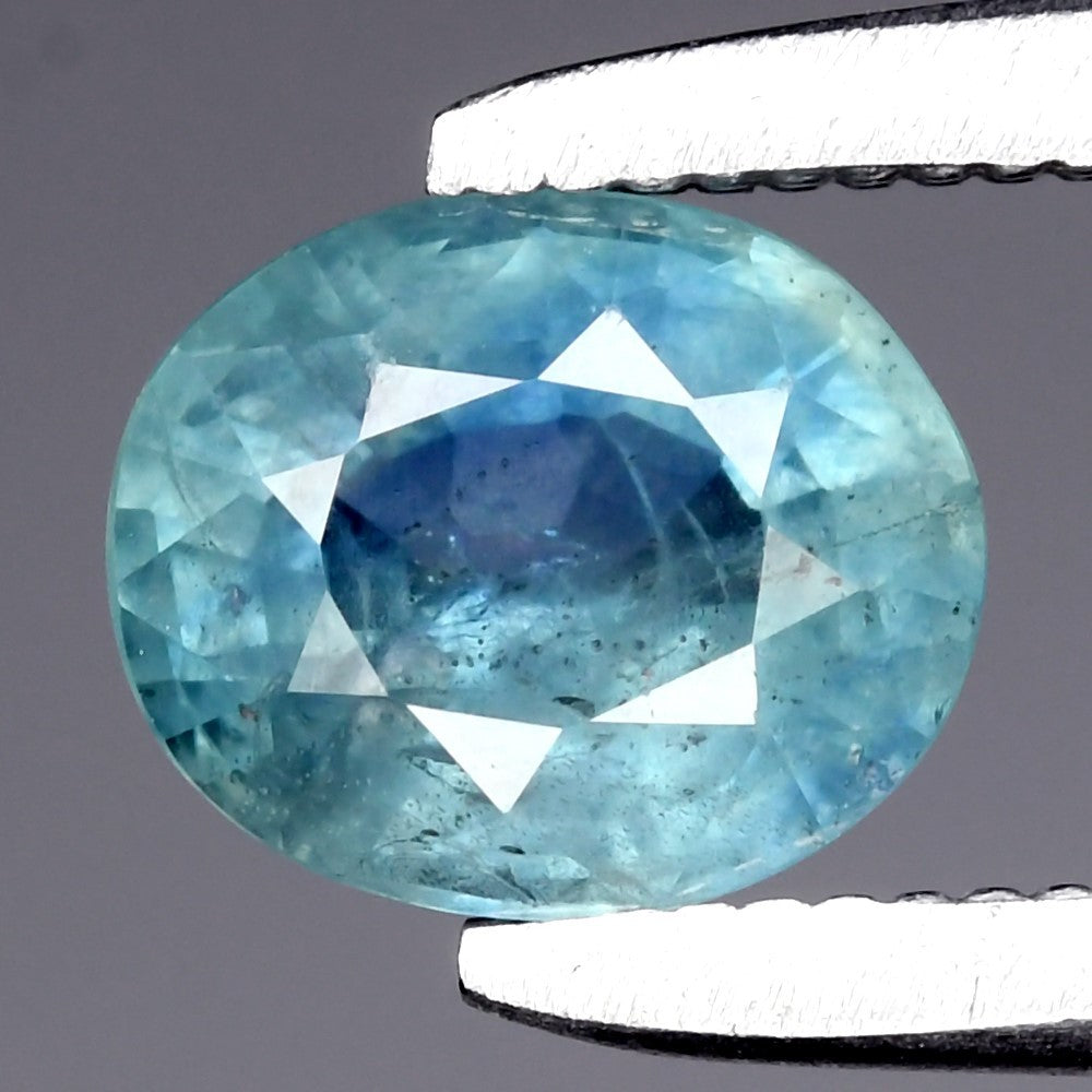 0.93 ct ETW Blue Green Sapphire – Oval Cut