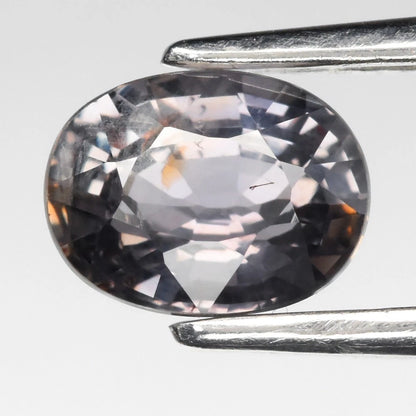 1.05ct ETW Purple Sapphire Gemstone – Unheated - Oval Cut