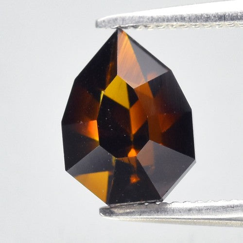 1.20ct ETW Earth-Mined Greenish Yellow Tourmaline – Fancy Cut, Unheated