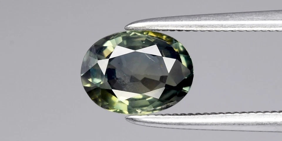 1.21ct ETW Earth-Mined Color Change Sapphire – Oval Cut, Unheated