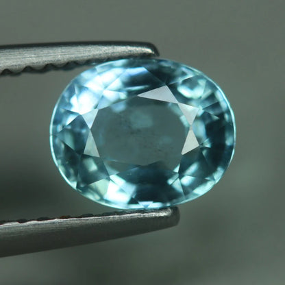 1.23ct ETW Earth-Mined Blue Aquamarine – Lustrous