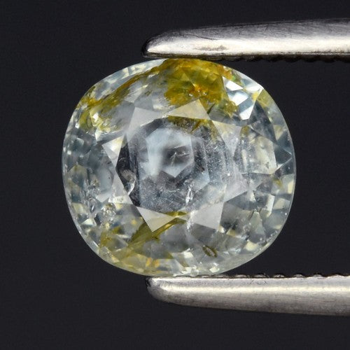 1.25ct ETW Earth-Mined Bluish Green Sapphire – Cushion Cut, Unheated