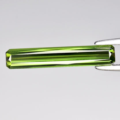1.29ct ETW Green Tourmaline Gemstone – Octagon Cut