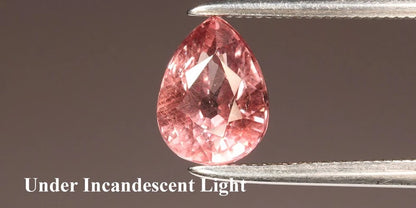 1.39ct ETW Earth-Mined Color Change Garnet – Pear Cut, Unheated
