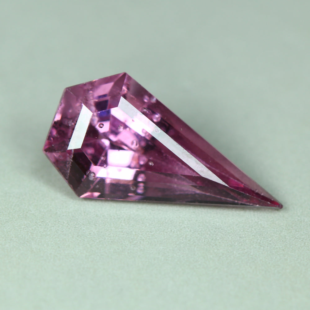 1.45ct ETW Earth-Mined Pink Spinel – Fancy Cut, Unheated