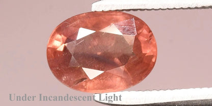 1.58ct ETW Color Change Garnet Gemstone – Oval Cut - DISCOUNTED