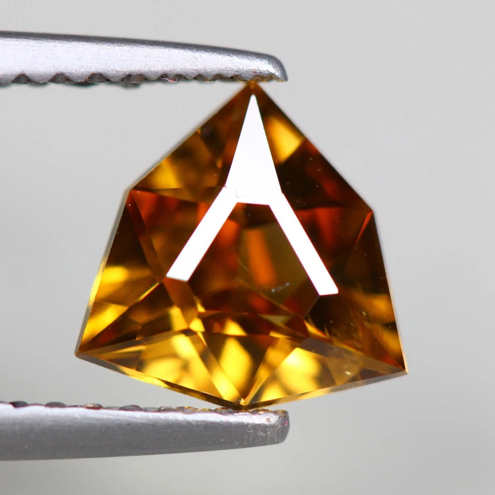 1.60ct ETW Earth-Mined Brownish Orange Zircon – Unheated