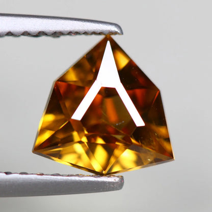 1.60ct ETW Earth-Mined Brownish Orange Zircon – Unheated