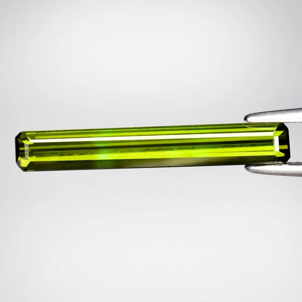1.69ct ETW Green Tourmaline Gemstone – Octagon Cut
