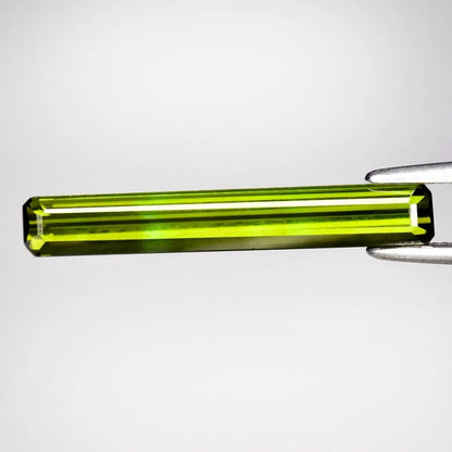 1.69ct ETW Green Tourmaline Gemstone – Octagon Cut