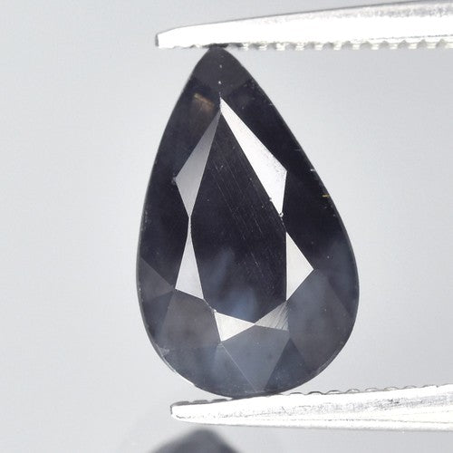 1.76ct ETW Earth-Mined Deep Purple Spinel – Pear Cut, Unheated