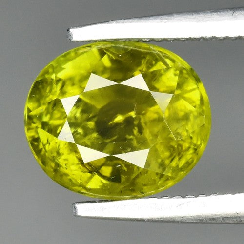 1.78ct ETW Earth-Mined Green Tourmaline – Oval Cut, Unheated