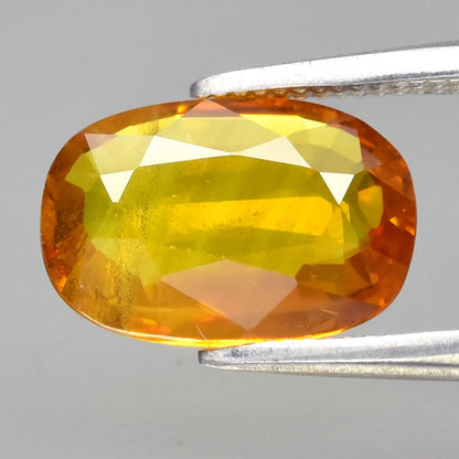 1.79ct ETW Yellow Sapphire Gemstone – Oval Cut