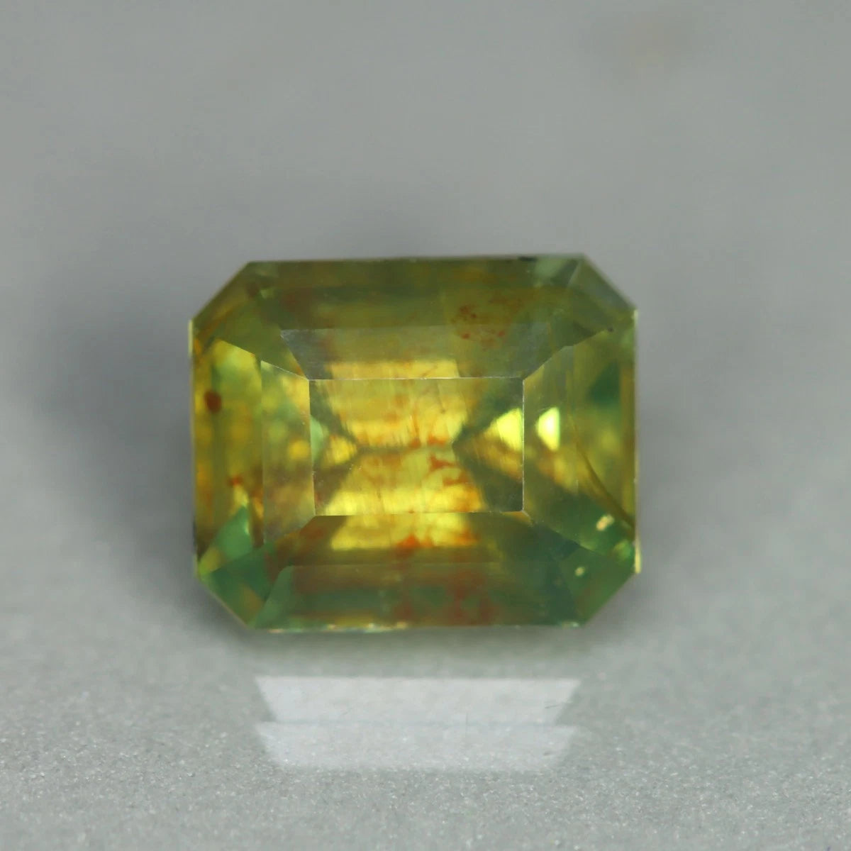 1.86ct ETW Earth-Mined Green Zircon – Unheated