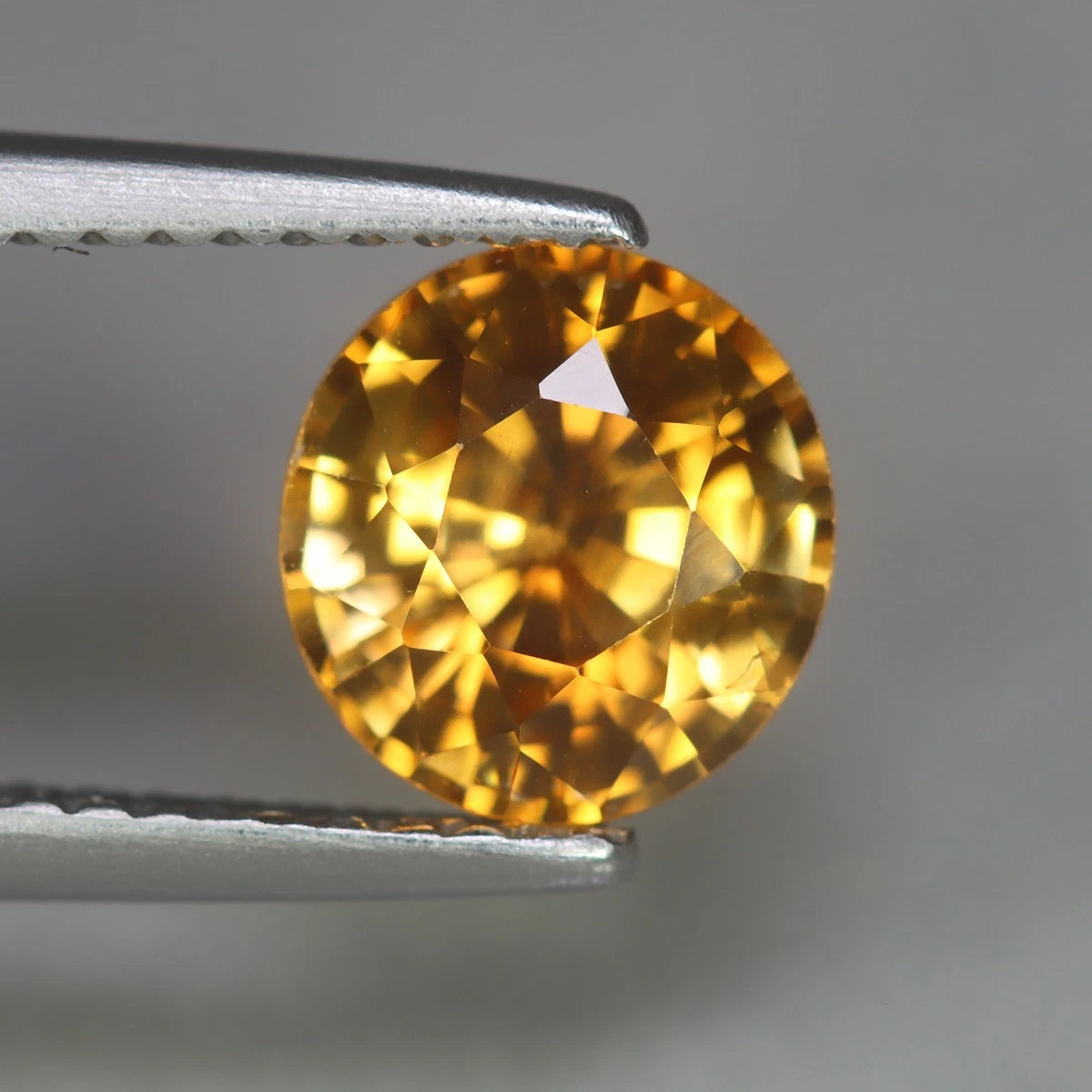 2.06ct ETW Earth-Mined Yellow Zircon – Oval Cut, Unheated