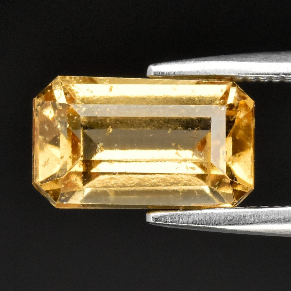 2.07ct ETW Earth-Mined Yellow Grossular Garnet – Octagon Cut, Unheated