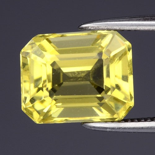 2.07ct ETW Earth-Mined Yellow Scapolite – Octagon Cut, Unheated